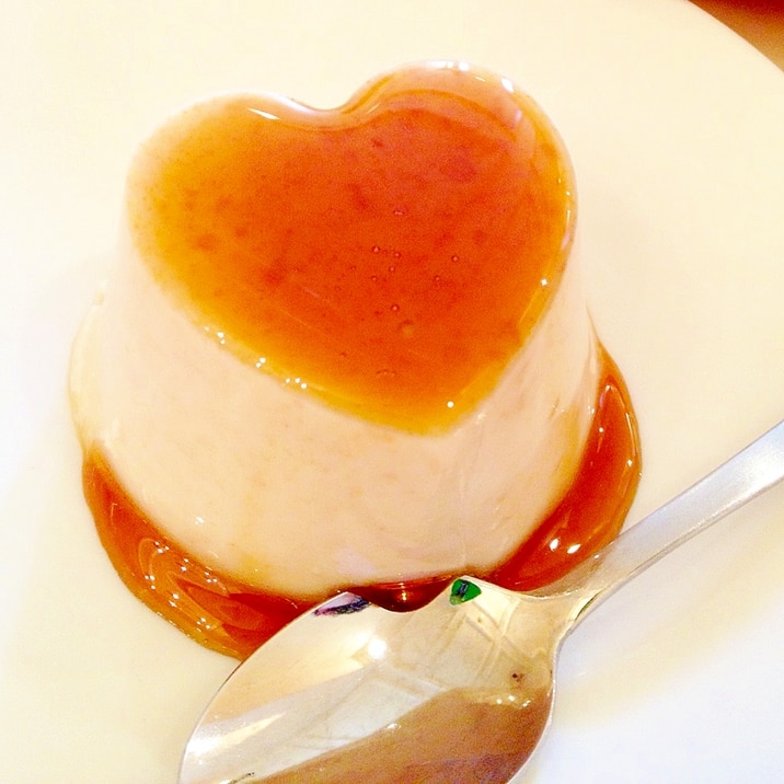 牛乳きな粉プリン(ゼリー?)簡単!きな粉美味しい!